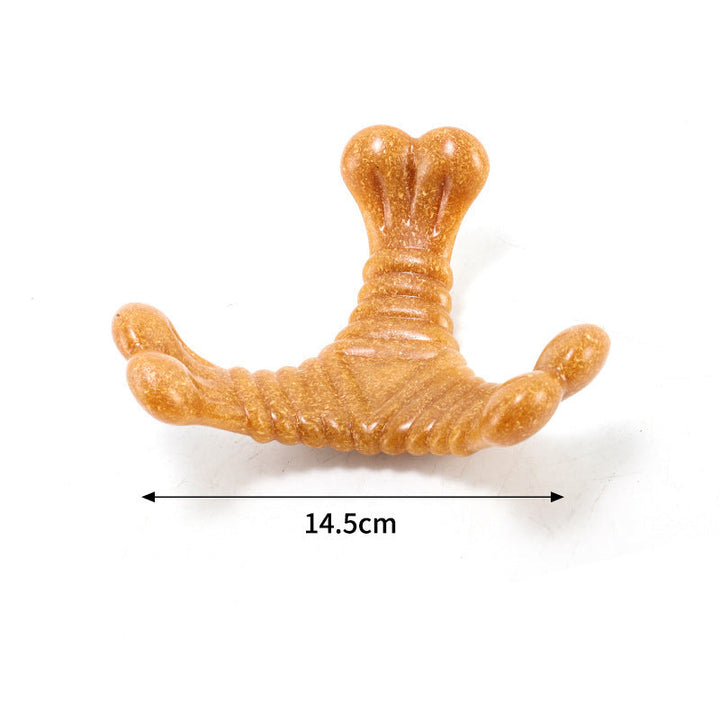 Duurzaam hondenkauwspeelgoed met rundvlees smaak