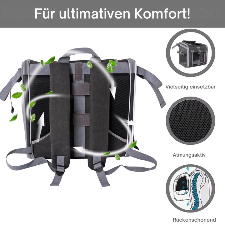 3-in-1 Honden Transporttas voor Fietsen