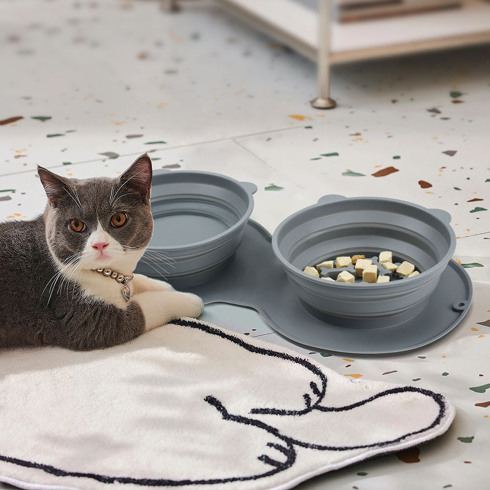 2in1 Reisvoerbak voor Onderweg