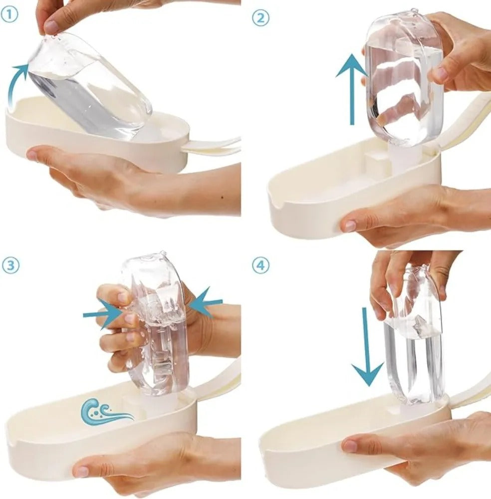 Transporteerbare 2-in-1 Voerbak