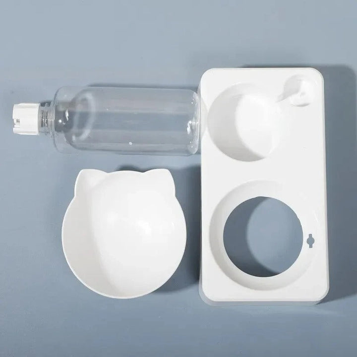 Verstelbare Voer- & Waterbak