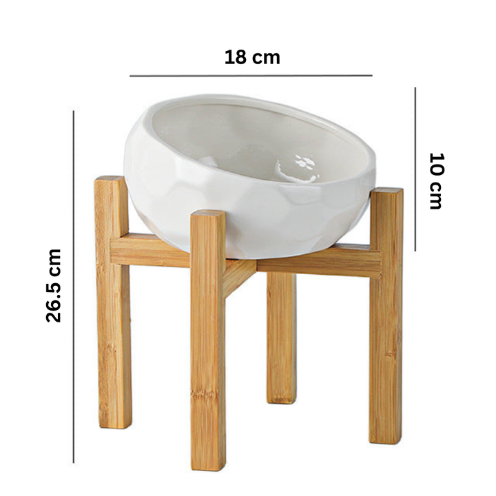 Ergonomische Verhoogde Voederbak voor Huisdieren